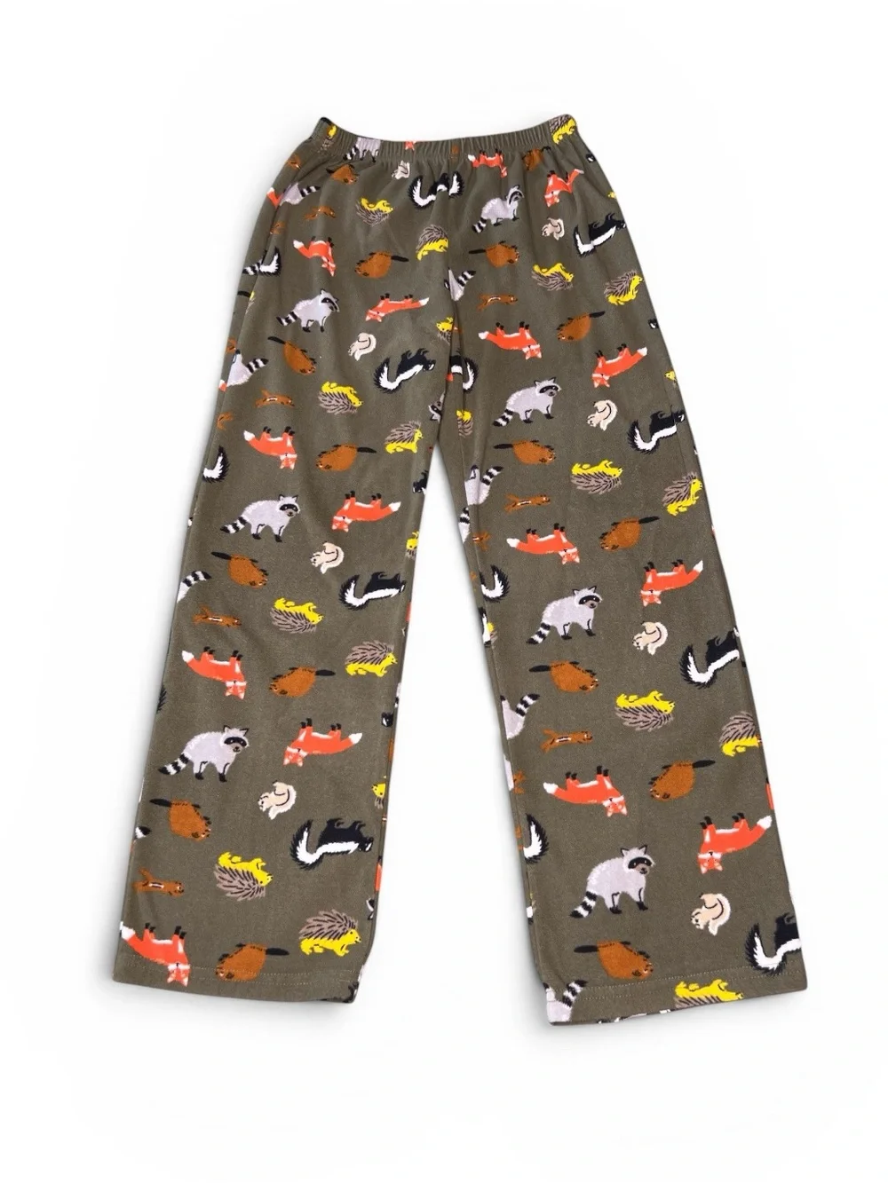 Carter’s 2-Piece Pajama Set Bedtime Bandit Raccoon Woodland Animals Size 10